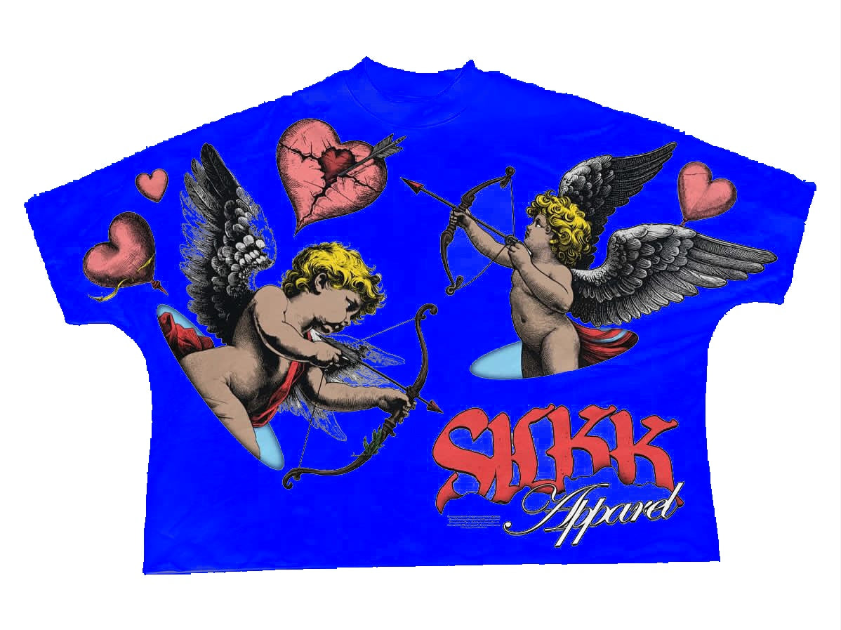 Blue Cupid Loves SILKK T-SHIRT