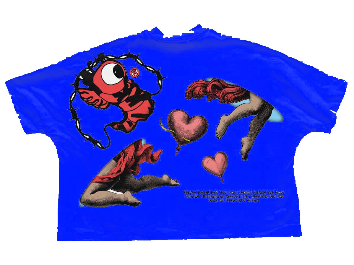 Blue Cupid Loves SILKK T-SHIRT