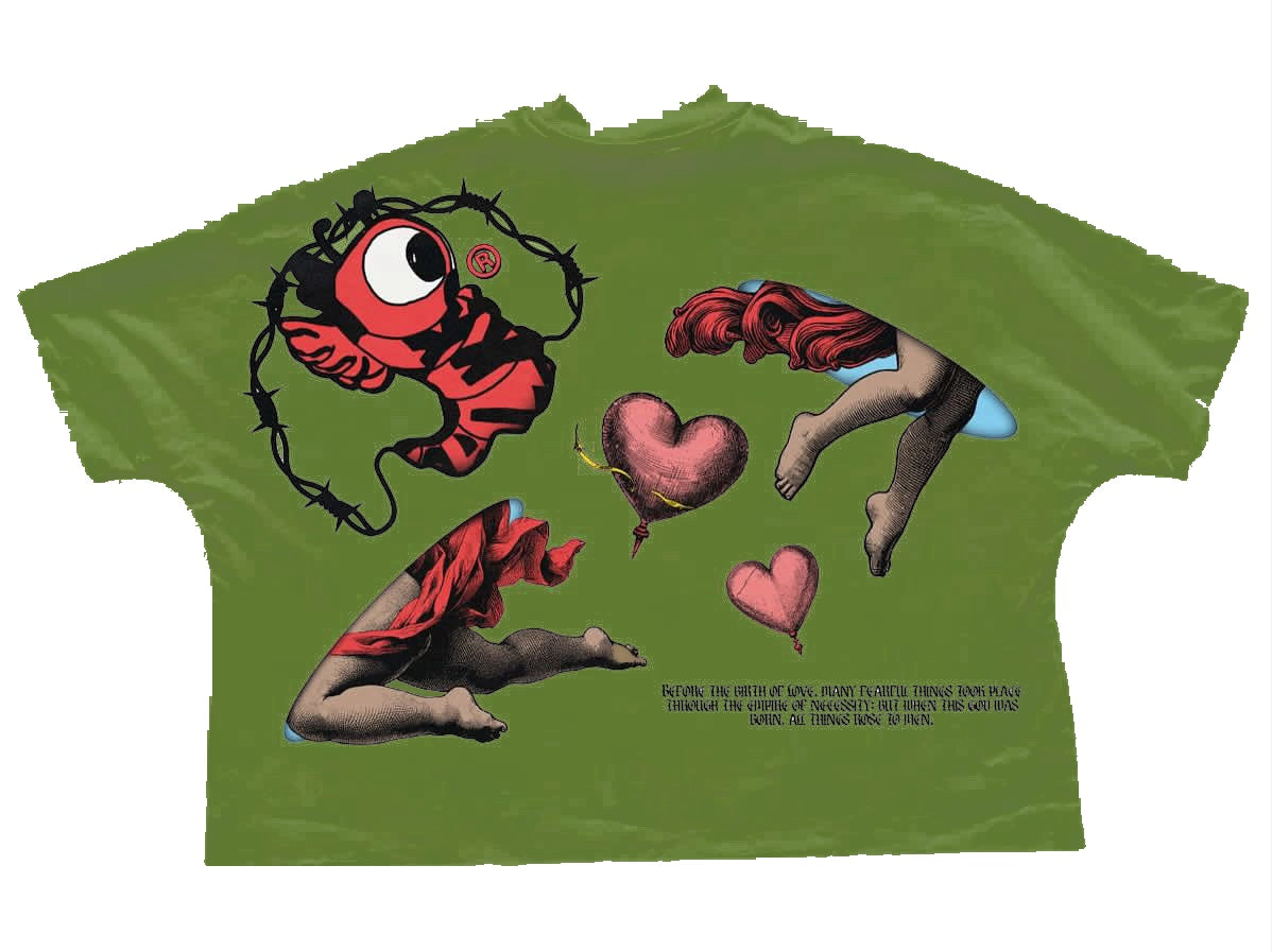 Green Cupid Loves SILKK T-SHIRT
